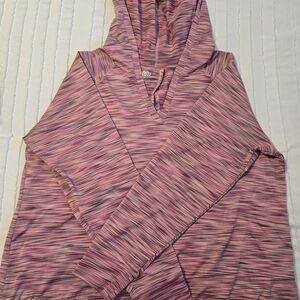 Maurices Multicolor Striped Hoodie